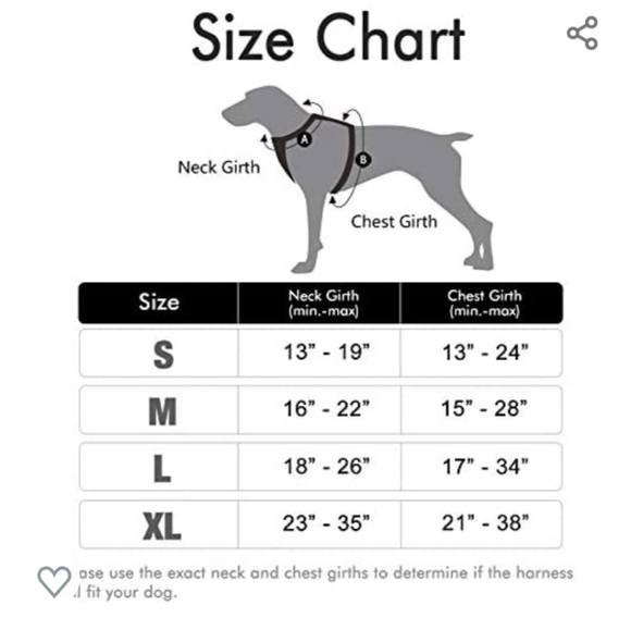 rabbitgoo Dog Harness, No-Pull Pet Harness SMALL - Picture 11 of 12